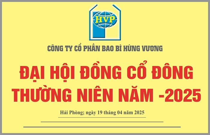 KẾT QUẢ Đại Hội Cổ Đông ngày 19 tháng 04 năm 2025